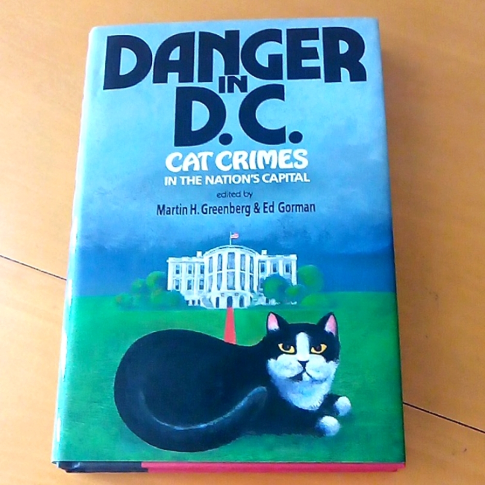 Danger in DC cat crimes hardcover